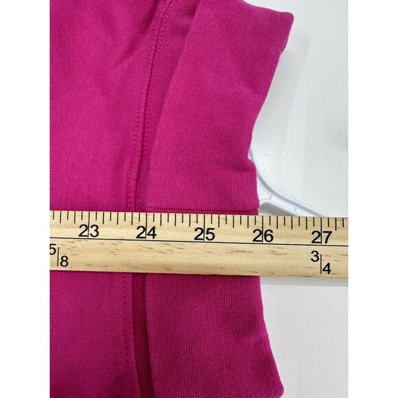 Studio Works Womens Shirt Size XL Turtleneck Pink Long Sleeve - Picture 10 of 11